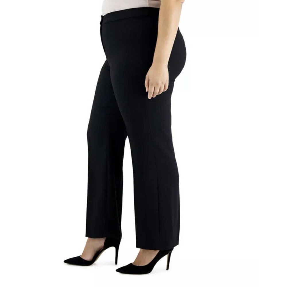 Vince Camuto Wide Leg Dress Pants Black Size Plus 14W